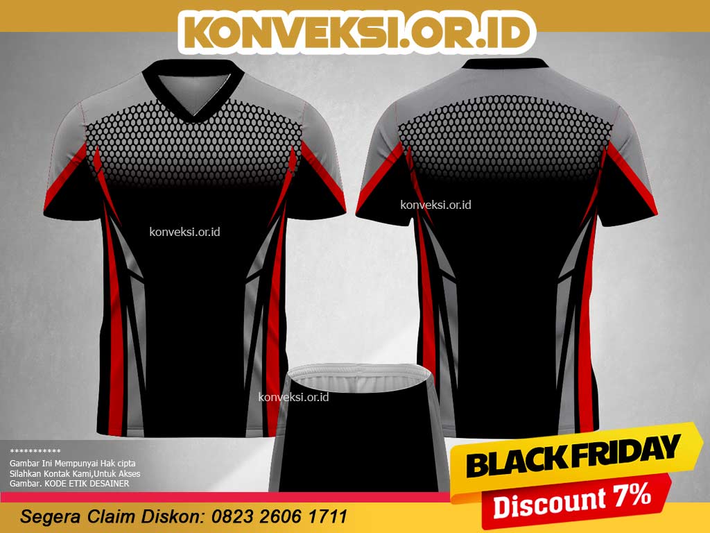 Jersey Warna Hitam